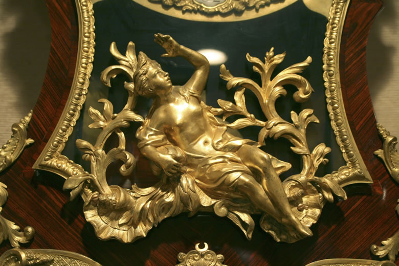 Rgence bracket clock attributed to J.P. Latz circa 1725-30