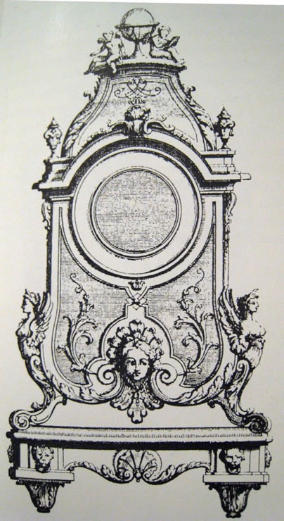 Louis XIV Boulle marquetry clock from the workshop of A. C. Boulle