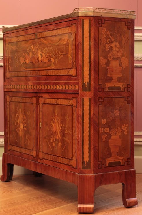 Louis XVI marquetry secretaire signed by Pierre Macret