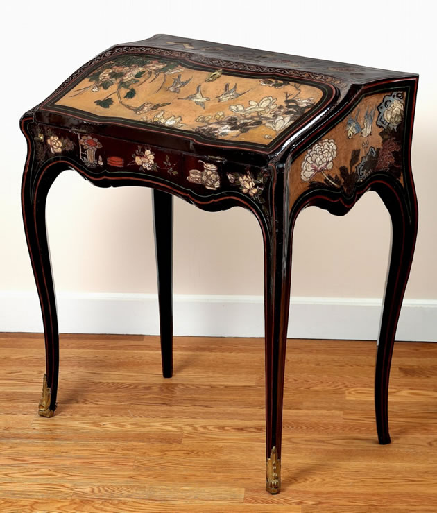 Louis XV slant top desk attributed to BVRB