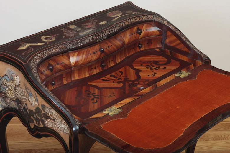 Louis XV slant top desk attributed to BVRB