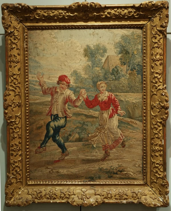 Brussels tapestry after Teniers