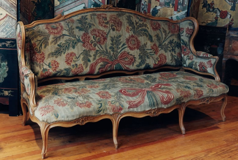 Louis XV canape signed G Jacob