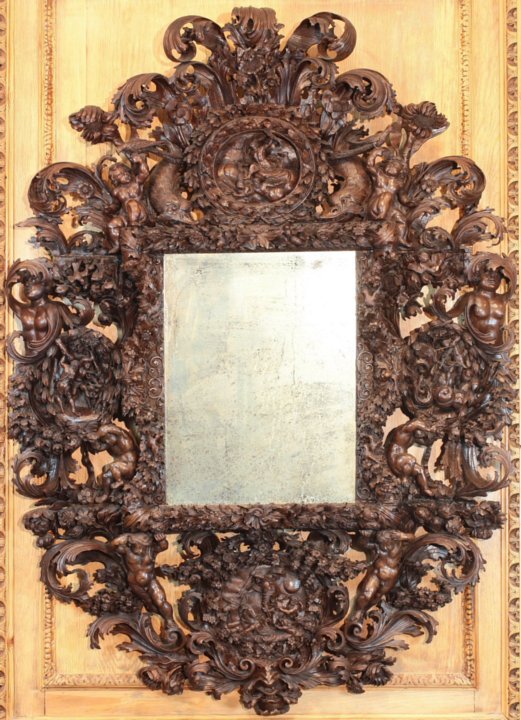 Italian baroque mirror