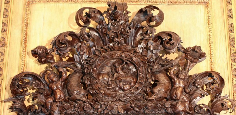 Italian baroque mirror