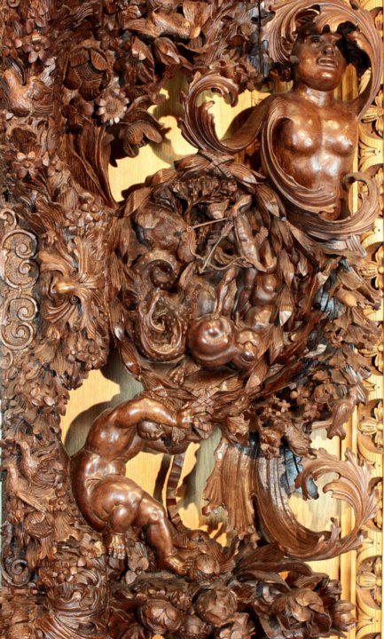 Italian baroque mirror