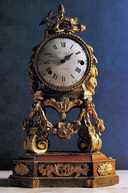  Louis XVI ormolu night clock