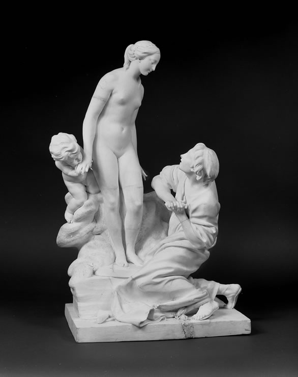 Sevres biscuit figure of Pygmalion by Falconet