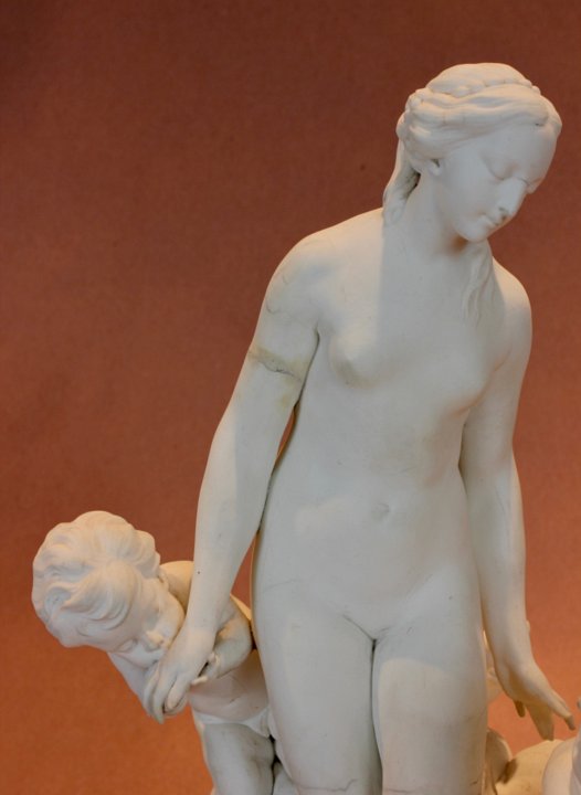 Sevres biscuit figure of Pygmalion by Falconet