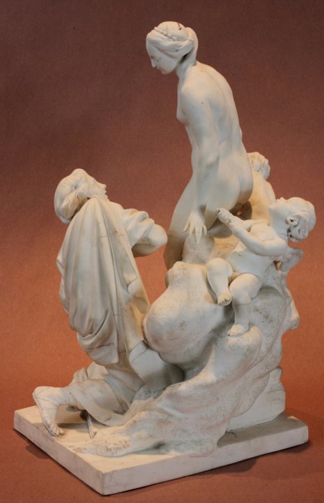 Sevres biscuit figure of Pygmalion by Falconet