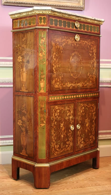 Louis XVI secretaire signed Evald