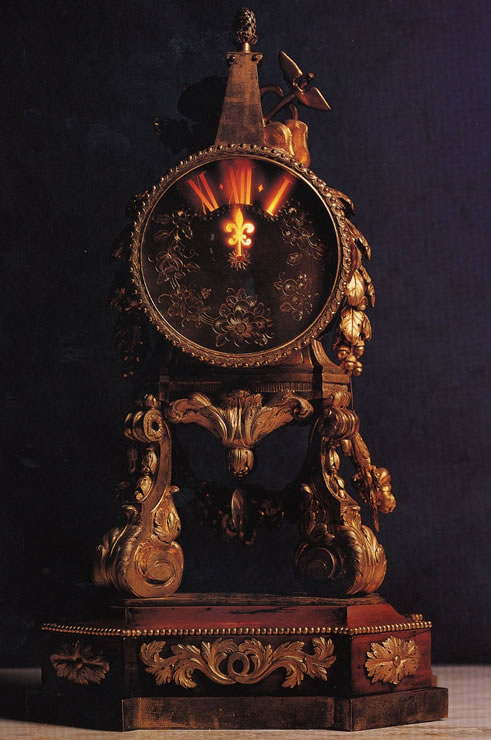  Louis XVI ormolu night clock