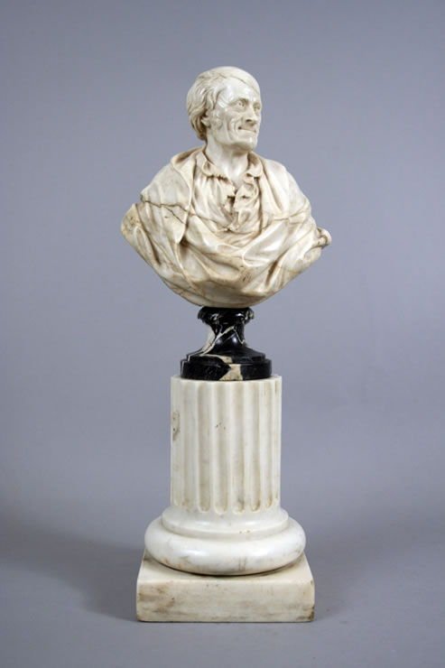 Bust of Voltaire by ROSSET