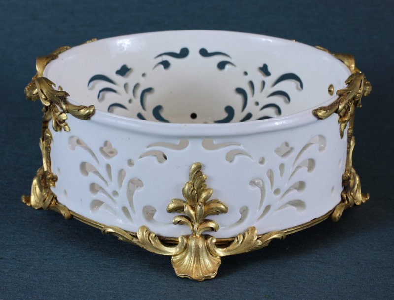 Vincennes cheese dish (fromager) in Louis XVI mounts