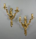 Louis XIV, Louis XV, Louis XVI, Regence and Empire sconces and appliques