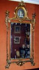 Neapolitan carved and gilded mirror