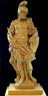 Large terracotta figure of Mars