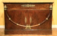 Charles X ormoulu mounted  commode  vantaux