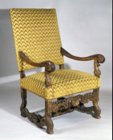 Louis XIV gilded fauteuil