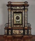 Baroque clock attributed to van der Vinne