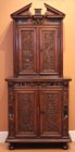 Louis XIII walnut armoire a deux corps