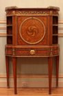 Secrtaire en cabinet signed Lacroix -acajou drawers