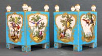 Two Sevres Orange tubs by Aloncle and Armand l'ain