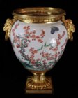 Kangxi vase in superb Louis XVI got grec ormolu mounts